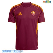 Camisa de time de futebol AS Roma Bryan Cristante #4 Replicas 1º Equipamento 2025-26 Manga Curta